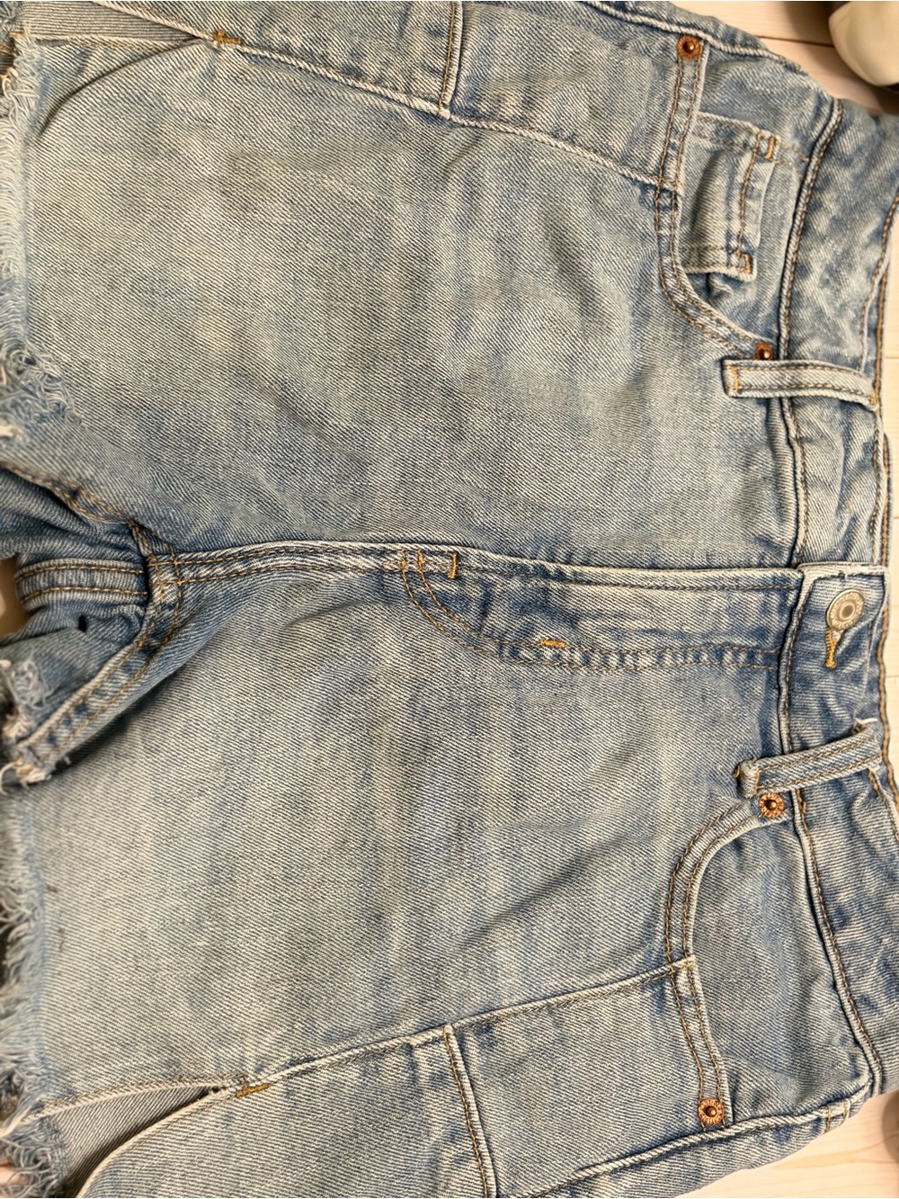 Old Navy Light Blue Women's Denim Cutoff Shorts